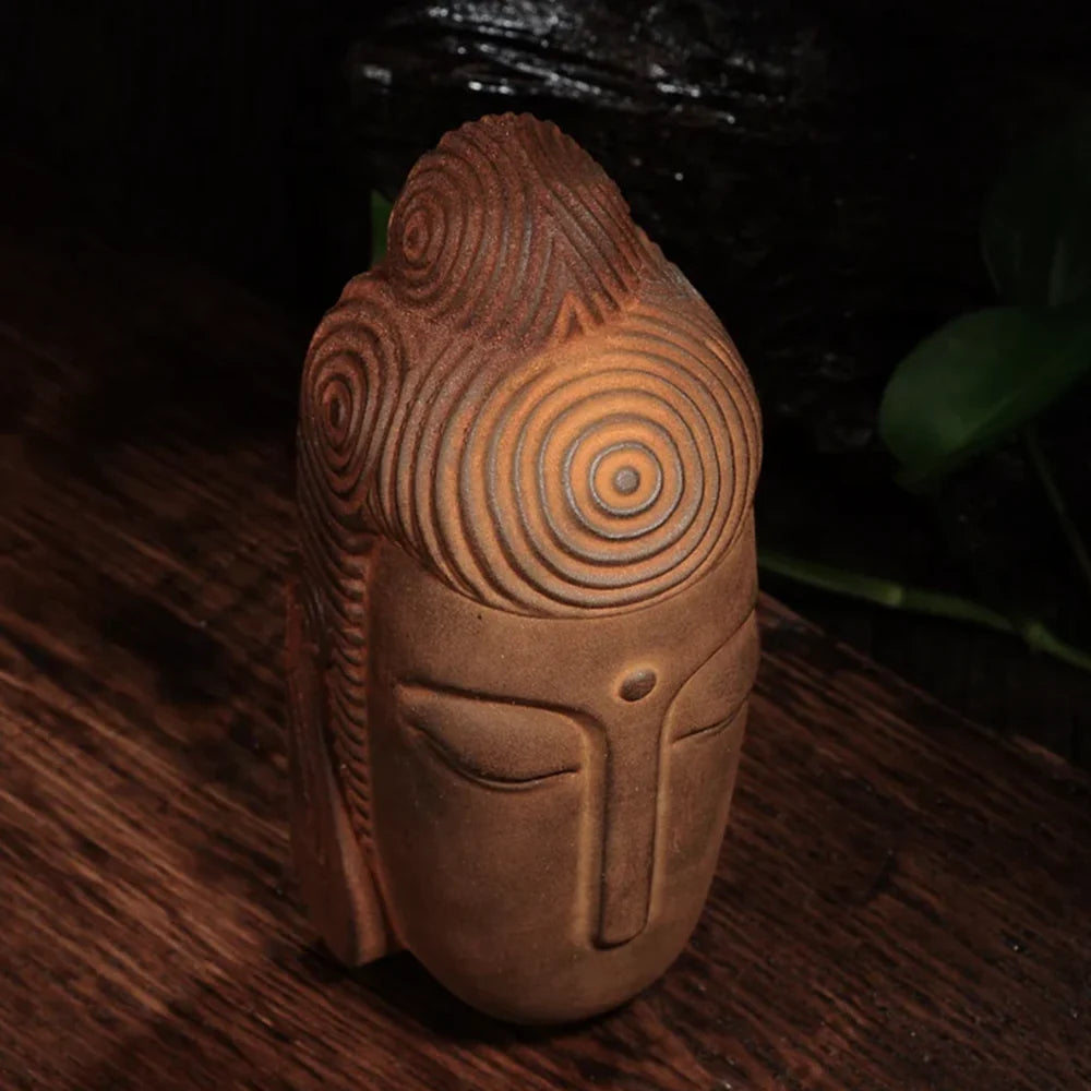 Cabeza de Buda Iluminado