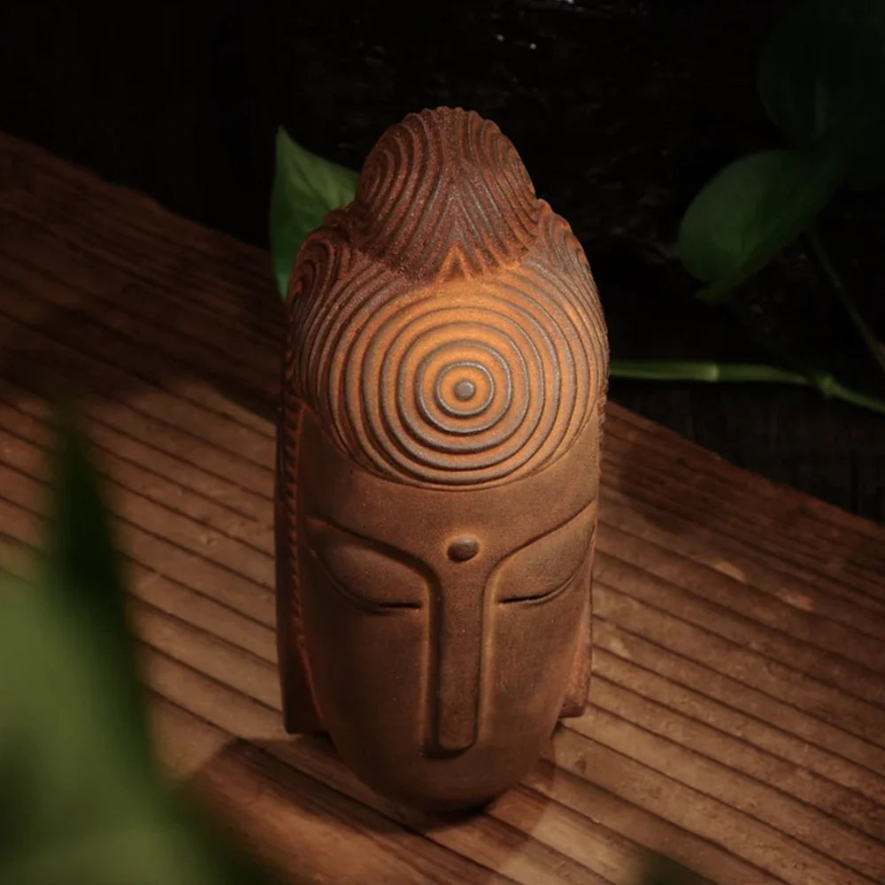 Cabeza de Buda Iluminado