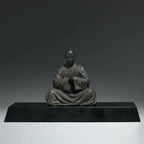 Sitting Buddhist Monk