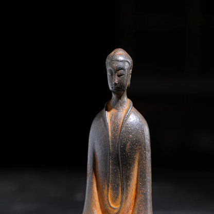 Iron Zazen Buddha
